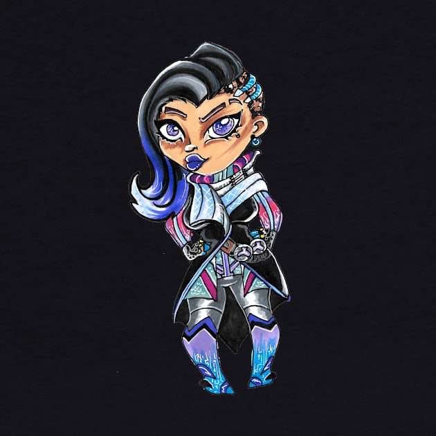 Sombra  hacked Chibi by Geeky Gimmicks
